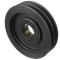 Product Image of 2 Groove Cast Iron Split Taper Sheave, A, B Belt, 7.15" OD