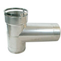 Product Image of 6" Stainless Steel Lock N' Go Base Tee with 8" Branch