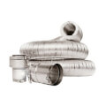 4" x 18 Ft. Insul-Vent Double Wall Insulated Vent Connector Kit