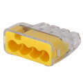 Product Image of In-Sure Push-In Wire Connectors - 4 Ports, Yellow (Jar of 200)