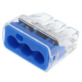 Product Image of In-Sure Push-In Wire Connectors - 3 Ports, Blue (Box of 50)