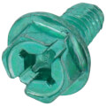 Thread-Forming, Hole-Finding Combination Hex Grounding Screw (Card of 50)