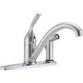 Product Image of Single Handle Kitchen Faucet w/ Integral Spray (Chrome), 300-DST