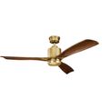 Product Image of Ridley LED 52" Fan (Natural Brass)