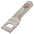Product Image of One Hole Long Barrel Compression Lug, Wire Size #8 AWG, 1/4" Bolt (Red)