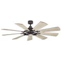 Product Image of Gentry LED 65" Fan (Weathered Zinc)