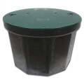 Product Image of 24" Rhino Drainage Box w/ Domed Cover, 4 Seals & Nuts, & 8 Screws (10 Hole)