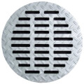 Product Image of 12" Round Galvanized Metal Grate