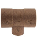 Product Image of 1-1/4" x 3/4" Bronze Monoflo Tee