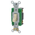 Product Image of Single-Pole, Specification Grade Toggle Switch, 30A - Ivory (120/277V)