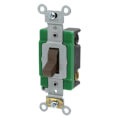 Product Image of Double-Pole, Specification Grade Toggle Switch, 30A - Brown (120/277V)
