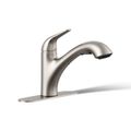 Product Image of Jolt 1-Handle Pull Out Kitchen Faucet (Stainless Steel), K-30612-VS