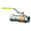 Product Image of 1" Press x FNPT MegaPressG Bronze Ball Valve w/ Carbon Steel