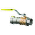 Product Image of 1-1/4" Press x FNPT MegaPressG Bronze Ball Valve w/ Carbon Steel