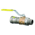 Product Image of 1/2" Press x MNPT MegaPressG Bronze Ball Valve w/ Carbon Steel