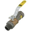Product Image of 3/4" Press x MNPT MegaPressG Bronze Ball Valve w/ Carbon Steel