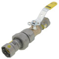 Product Image of 1/2" Press x Press Union MegaPressG Bronze Ball Valve w/ Carbon Steel
