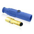 Product Image of 23 Series Plug, Male, 600A Max, 600V Crimp Tube Termination, 350-500 MCM Cable Range (Blue)