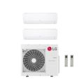 Product Image of 30,000 BTU, R-32, 20 SEER2 Ductless Two Zone Heat Pump Package (9+18)