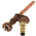 Product Image of Model 30 10", 1/2" PEX Crimp Inlet Downward Pitch Anti-Siphon Wall Faucet w/ Metal Handle