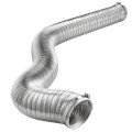 Product Image of 4" x 8 Ft. Flexible Semi-Rigid Transition Aluminum Duct w/ Clamps