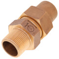 Product Image of 1" Flare x MNPT Coupling - T-4100NL (No Lead Bronze)