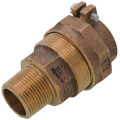 Product Image of 1" PE Pipe (Pack Joint) x MNPT Coupling - T-4320NL (No Lead Bronze)