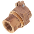 Product Image of 1" x 3/4" Pack Joint (CTS) x FNPT Coupling - T-4305NL (No Lead Bronze)