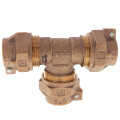Product Image of 1" Pack Joint (CTS) Tee - T-4441NL (No Lead Bronze)