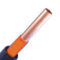 Oil Pro-Tec Plus 3/8" OD x 50' Coated Copper Type L Tubing Coil (Orange)