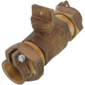 Product Image of 1-1/4" Pack Joint (CTS) x Pack Joint (CTS) Curb Stop - T-5300NL (No Lead Bronze)