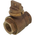Product Image of 1" FNPT x FNPT Minneapolis Pattern Curb Stop - T-5500MPNL (No Lead Bronze)
