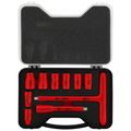 Product Image of 10-Piece, 3/8" Drive, Insulated Socket & T-Handle Set - Metric