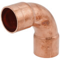 1" Copper 90° Long Turn Elbow