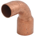 1" x 3/4" Copper 90° Long Turn Elbow