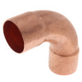 1-1/4" Copper 90° Long Turn Elbow