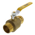 Product Image of 1-1/4" Press X 1-1/4" MIP Full Port Ball Valve (Lead Free)