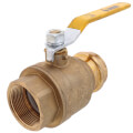 Product Image of 1-1/2" Press X 1-1/2" FIP Full Port Ball Valve (Lead Free)