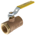 Product Image of 3/4" FNPT Regular Port Manual Bronze Ball Valve