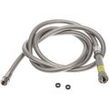 Product Image of 108" Flexible Stainless Steel Hose w/ Gray Handle & (2) Washers, B-0108-HOSE