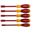 Product Image of 5-Piece Insulated SoftFinish Nut Driver Set - Metric
