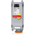 Product Image of 60A, 125/250V 3P, 4W, LEV Series IEC 60309-1 & 60309-2 Pin & Sleeve Mechanical Interlock, IP66/IP67/IP68/IP69K, Watertight, Fused (Orange)