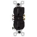 Product Image of Weather-Resistant Duplex Receptacle, NEMA 5-15R - Brown (15A, 125V)