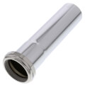 Product Image of 1-1/2" x 6", 22 Gauge, Slip Joint Extension Tube (Chrome Plated) w/ Nuts and Washers