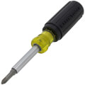 Product Image of Multi-Bit Screwdriver / Nut Driver, 5-in-1, Phillips, Slotted Bits