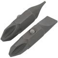 Product Image of Replacement Bit #2 Phillips and 1/4" Slotted (2 Pack)