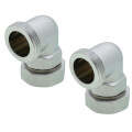 Product Image of G1-1/4" Flat Gasket Male/Female Union Elbow Kit (Pack of 2)