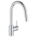 Product Image of Concetto Single-Handle Pull-Down Kitchen Faucet Dual Spray 1.75 GPM (StarLight Chrome)