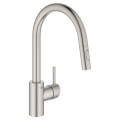 Product Image of Concetto Single-Handle Pull-Down Kitchen Faucet Dual Spray 1.75 GPM (SuperSteel Infinity Finish)