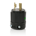 Product Image of Locking Plug, 30A, 125V Power Indication (Black)